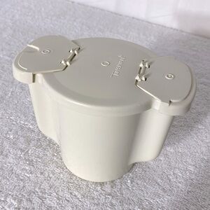 Vintage Tupperware Beige Sugar Dispenser Sugar Bowl Sugar Container